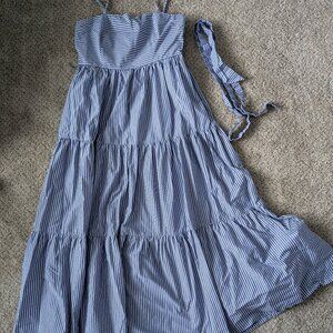 EUC Cotton J. Crew maxi dress, size 14 Tall (14T)